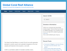 Tablet Screenshot of globalcoral.org